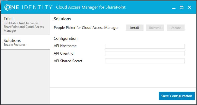 To protect your SharePoint website with Cloud Access Manager 1. Open the SharePoint Central Administration console and navigate to Manage Web Applications. 2.