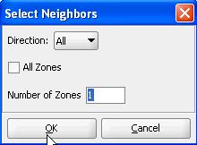 2. Accept the default of 1 zone and click OK. 3.