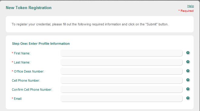 TFA Profile Information Step One Enter general identifying profile information If you ever forget your assigned password