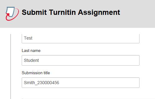 The TurnitinUK Assignment Inbox screen will appear.