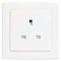switched socket outlet AC231 BS single pole round pin 15A