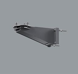 76kg Cantilever arm for standing luminaire installation on upright supporting pole ø 2 1/8"-3 1/2" / 60