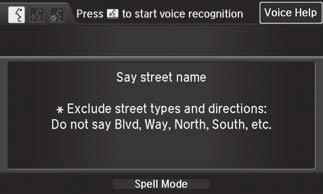 9:30 When your home address is stored, you can press the Talk button and say Navigation and then