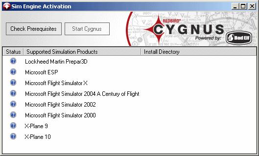 The First Time You Use Cygnus If after installation, Cygnus does not start automatically, you should start it manually from your Windows Start menu.