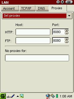 00.Cover.book Page 137 Monday, January 21, 2002 5:47 PM Internet Settings 137 Set proxies HTTP Proxy Host Port FTP Proxy Host Port No proxies for Enter the URL for HTTP proxy server.