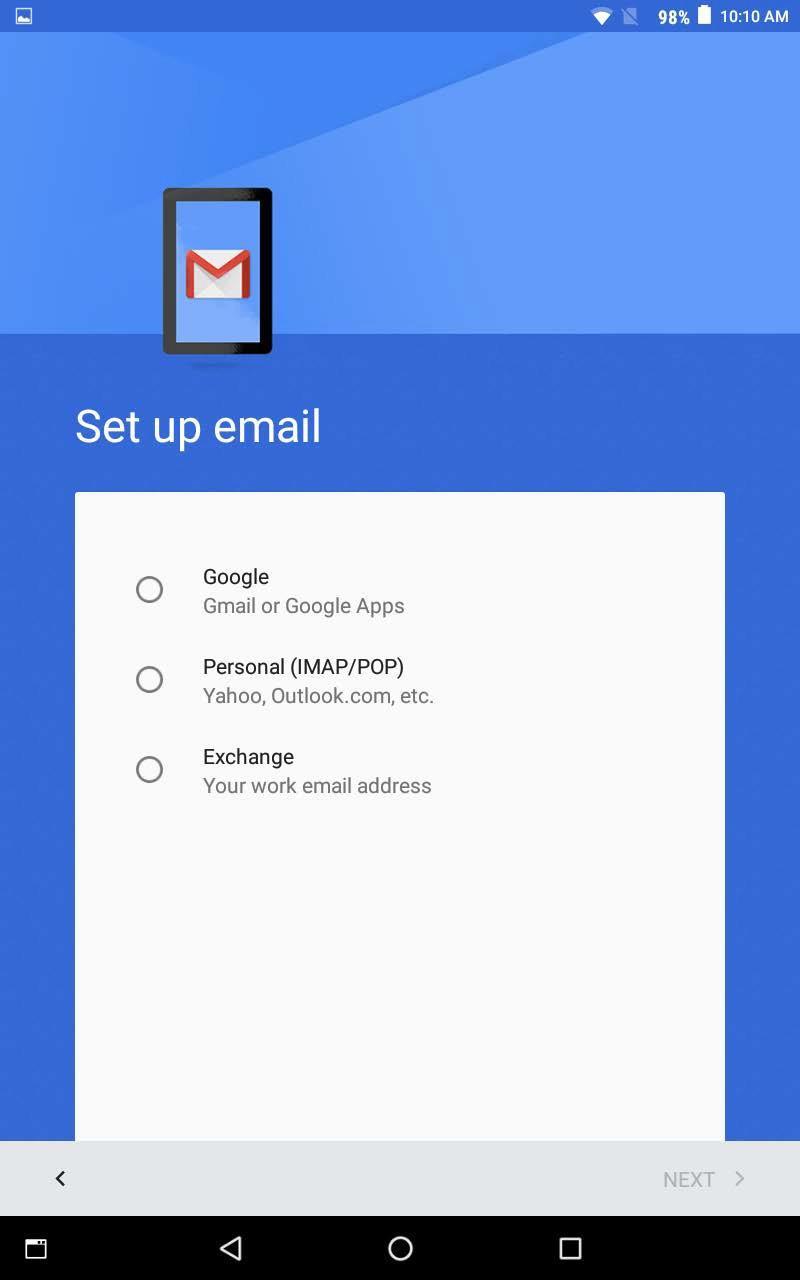 E-post Peale juhtmevaba ühenduse loomist saate e-kirju lugeda ja saata. Google Email rakenduse kasutamiseks avage rakendus Gmail.