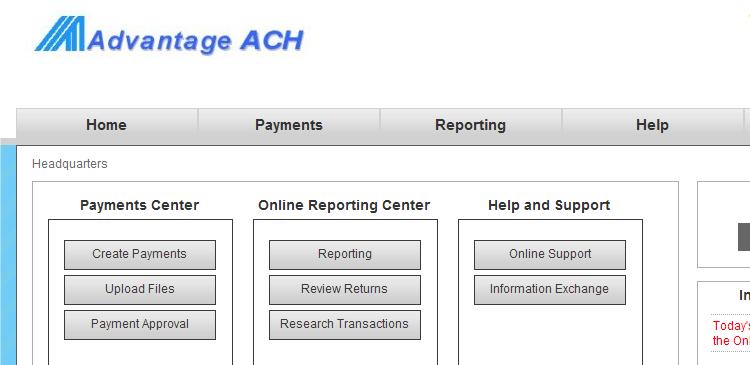 - Search options expanded to include obtaining a Federal ACH Trace #, in addition to the ability to search for specific data across multiple batches.