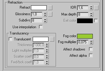 Final image setup In the irradiance map settings, change everything as in the image on