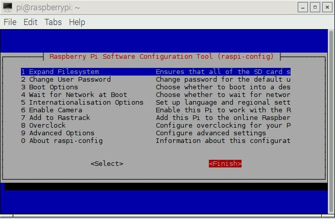 Hands-On: Configuring the Pi Exit Configuration Once back at the main