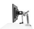 Total Support System Flo s unique design extends to a full suite of monitor arms, with solutions for single or multiple monitors and laptops.