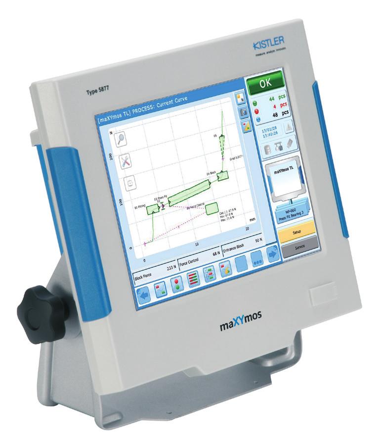 Electronic & Software maxymos XY Monitor for Complex Evaluation of Curves Type 5877A.