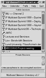 Multimedia Conferencing 1 Multimedia Conferencing 2 Multimedia Conferencing video is only one of many IP multicast applications some tools were developed for the use over the MBone most