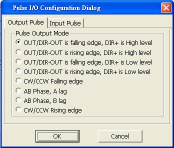 3.3.2 Pulse Configuration If you want to