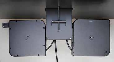InteGreat Cable Retractors attach easily to InteGreat A/V Table Boxes, or can be mounted directly to the underside of conference room tables. InteGreat Cable Retractors have 5' [1.
