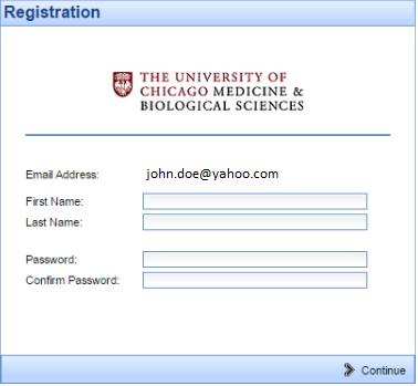 4. Using the newly created account you will be able to authenticate, as shown