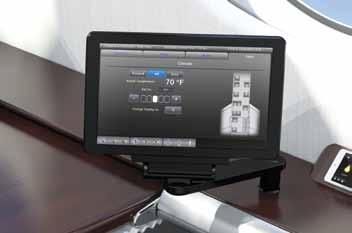 Personal HD touch screens provide you with the ability