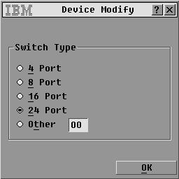 Chapter 3: Using the OSCAR Interface 33 Figure 3.7: Devices window 3. Select the port number. 4. Click Modify. The Device Modify window opens. Figure 3.8: Device modify window 5.