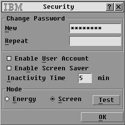 Chapter 3: Using the OSCAR Interface 37 Configuring rack console switch security The Security window enables you to configure the following types of security protections: You can configure password
