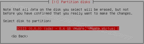 Write the changes to disk