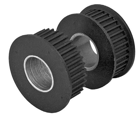 Shaftloc HT Pulleys - 3 mm Pitch MOL WITH MTL INSRT SINGL OR OUL FLNG.53 9/6 I..65 +.00.65 +.00.53 OR I. 9/64 3/3 FOR 9 mm LTS (.