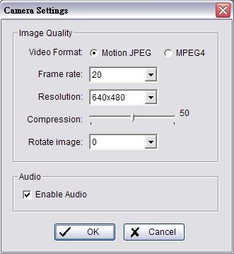 Go to Web Interface: Go to Website interface to configure the camera setting (option).