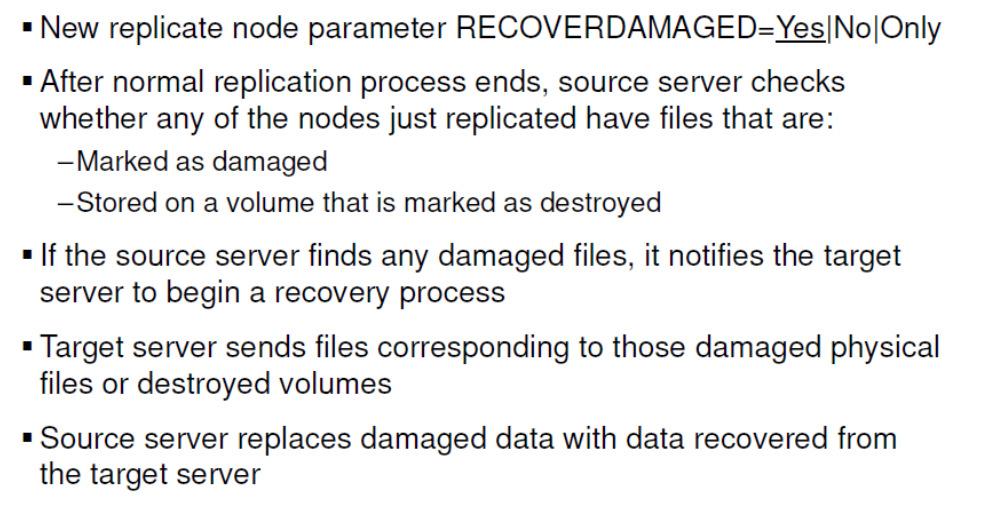 damaged files from