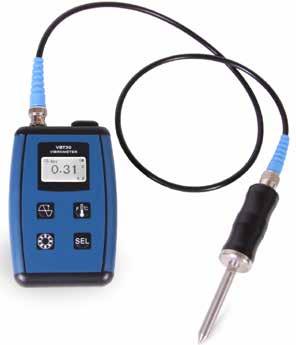 Vibration Spot Check Easy to use instrument for vibration and temperature spot check.