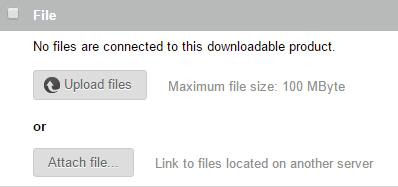 Step 7 You can now either upload files or link to a file already online at a particular URL.