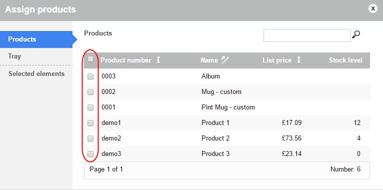 In the left-hand column, select the products that you wish to add to the bundle. Step 9 Select Apply.