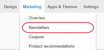 Adding coupon codes to newsletters If you want to send your customers individual coupon codes by newsletter, you can get your epages shop to automatically generate and insert these codes.