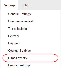 Sending notifications to your customers You can keep your customers informed when the status of their order changes and automatically send them emails.