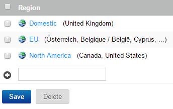 Step 6 In the Assigned column, select the countries for this region. Step 7 Save the changes.