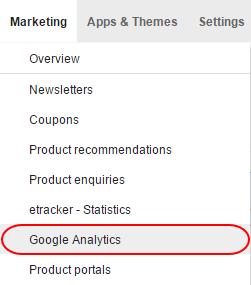 Step 2 Fill in the Google Analytics registration form and select Get Tracking ID. Step 3 Accept the usage conditions of Google Analytics. Step 4 The Tracking ID will now be displayed.