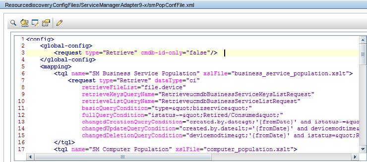 Chapter 5: Tailoring the Integration Full_Query_Condition is an additional internal Query Condition of Service Manager.