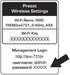 Advanced Router Setup Access your router management page Note: Your router management page URL/domain name http://tew-731br or IP address http://192.168.10.