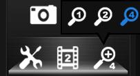 Select which video settings you want to view and create a profile. Zoom in and zoom out: Click this icon to zoom in and zoom out.