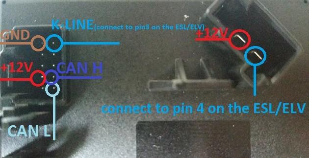 pin 3: CAN L pin 4: CAN H pin 5: GND pin 7: CAN H pin 8: CAN L -W211 / W219 / W209.