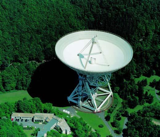 upgraded Lovell Telescope in the UK (as inaugurated by HRH Prince of Wales) and the recently constructed Yebes 40-m telescope, near Madrid, Spain.