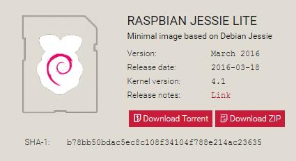 Installing VPN on Raspberry PI 1) Installing the Raspbian Jessie onto the SD Card 1.