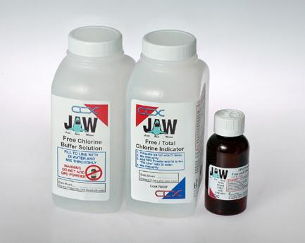 A.W. Kit Reagent - Total Chlorine 12 month supply J.A.W. Reagents designed by HF scientific for use in the Hach CL 17 09951H J.A.W. Kit Reagent - Free Chlorine 30 day supply 09952H J.A.W. Kit Reagent - Total Chlorine 30 day supply 09953H J.