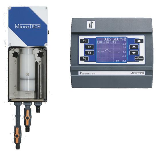 alarm contacts and calibration kit... 19550 MicroTSCM 2 Streaming Current Monitor Includes: Micro 200 SCM analyzer and Micro 200 SCM sensor, 25 feet of interconnect  alarm contacts and calibration kit.