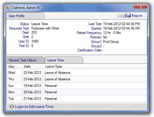 Remote User Status - Leave Time Edit The Leave Time edit feature of the Remote Status Program allows department manager to edit leave time employees while viewing current status data, To enable Leave