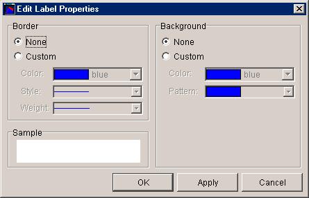 Appendix C Customizing Plots Right-click on the axis label with the Pointer Tool. From the G2d Label shortcut menu (Figure C-40), click Edit Properties. The Edit Label Properties Editor will open.