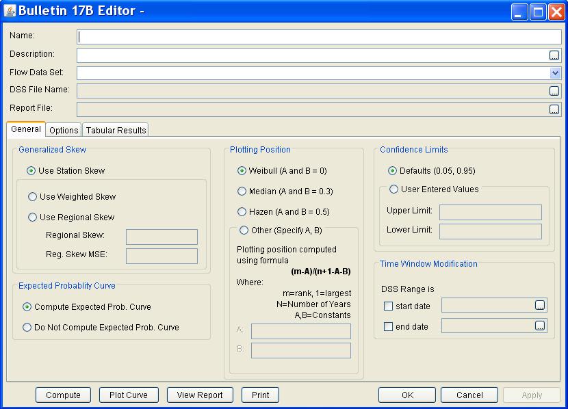 Chapter 3 Working with HEC-SSP An Overview message window to close the window. Once the computations have finished the user can begin to look at output. Figure 3-10.