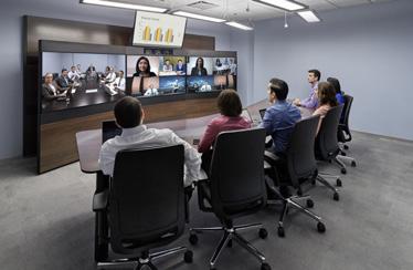 rooms simplified dialing, camera control, content sharing, multipoint and more RealPresence Immersive Solutions Polycom RealPresence Immersive Studio A specially designed environment where every