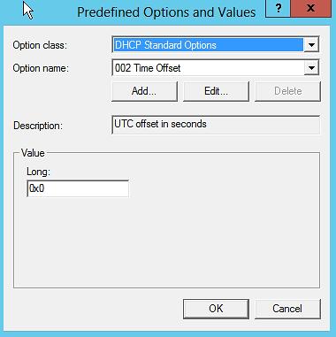 DHCP OPTIONS To configure the DHCP options, the method includes the following steps: 1. In the DHCP MMC, right-click on IPv4 and select Set Predefined Options.