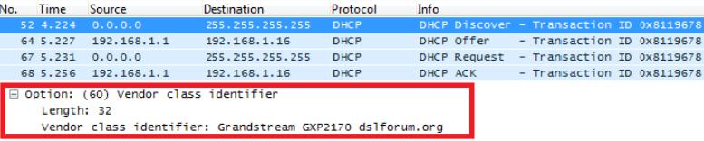 Screenshots Figure 23: DHCP Discover