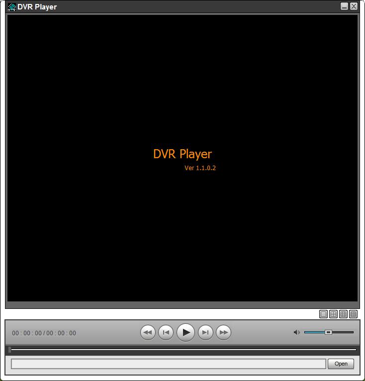 6-4. Playback of Backup Video AVI format: AVI format video can be played back by Window Media Player or other media player that is compatible with AVI format video.