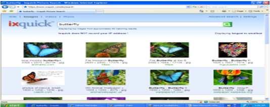 bing image search option Fig.