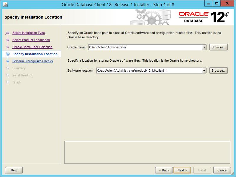 4 Select a user for running the Windows Services for the Oracle Home (it is recommended) and click Next.